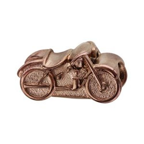 Thabora Charms Acier Moto Pvd Marron