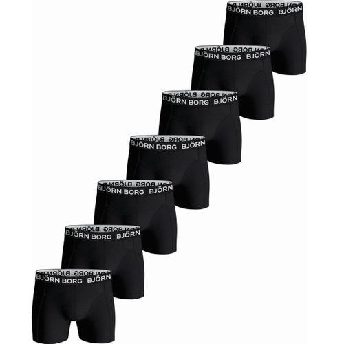 Björn Borg 7-Pack Boxers Zwart Noir