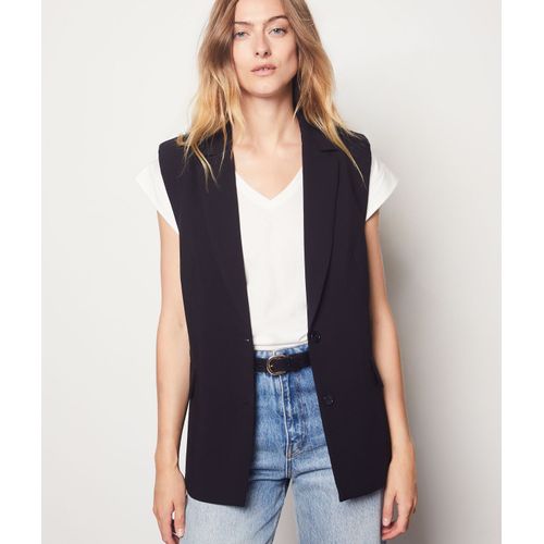 Veste Sans Manches - Jim - 40 - Noir - Femme - Etam