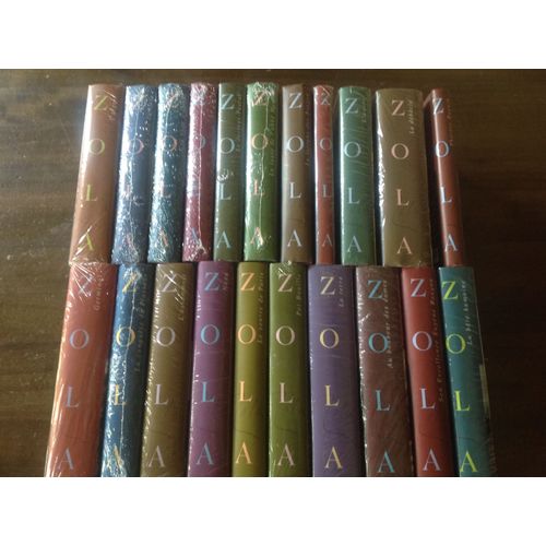 Emile Zola Les Rougon Macquart Collection Complète Intégrale+ Thérèse Raquin 21 Livres Dont 17 Sous Blister