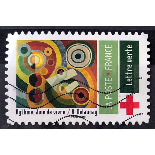 Croix Rouge 2020 - Robert Delaunay - N° 10 (Très Joli N° 1872) Obl - France Année 2020 - Brn83 - N33586