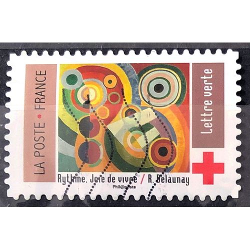 Croix Rouge 2020 - Robert Delaunay - N° 2 (Très Joli N° 1864) Obl - France Année 2020 - Brn83 - N33578