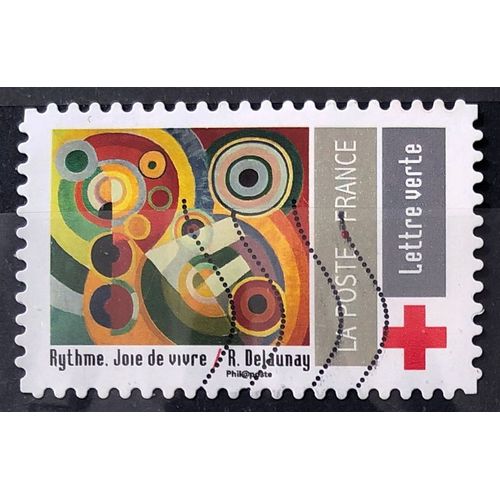 Croix Rouge 2020 - Robert Delaunay - N° 3 (Très Joli N° 1865) Obl - France Année 2020 - Brn83 - N33579