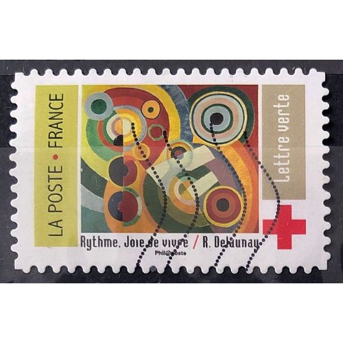 Croix Rouge 2020 - Robert Delaunay - N° 4 (Très Joli N° 1866) Obl - France Année 2020 - Brn83 - N33580