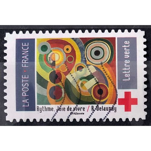 Croix Rouge 2020 - Robert Delaunay - N° 6 (Très Joli N° 1868) Obl - France Année 2020 - Brn83 - N33582