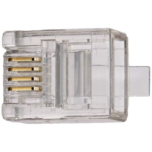 Valueline Vltp90923t Connecteur Rj11 Mâle Transparent