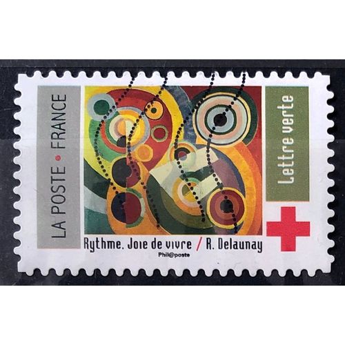 Croix Rouge 2020 - Robert Delaunay - N° 7 (Très Joli N° 1869) Obl - France Année 2020 - Brn83 - N33583