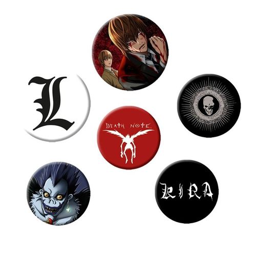 Gb Eye - Bp0641 - Death Note Mix Lot De Badges