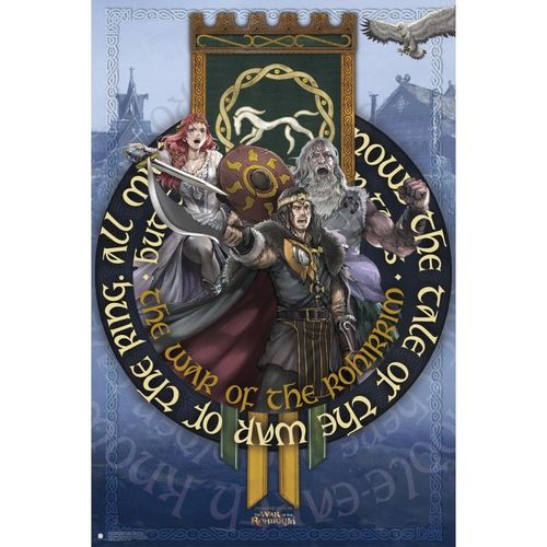 Gb Eye - Le Seigneur Des Anneaux Poster Rohirrim Personnages (91,5 X 61 Cm)