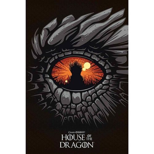 Gb Eye - House Of The Dragon Poster L'oeil Du Dragon