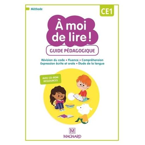 A Moi De Lire ! Ce1 - Guide Pédagogique (1 Cd-Rom)