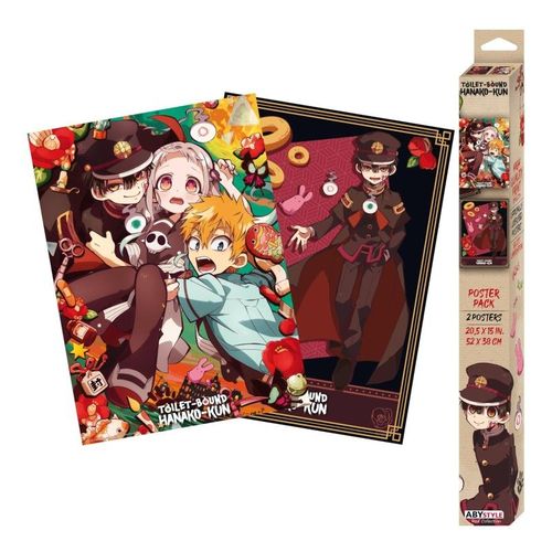 Gb Eye - Toilet-Bound Hanako-Kun Set 2 Chibi Posters Series 1 (52 X 38cm)