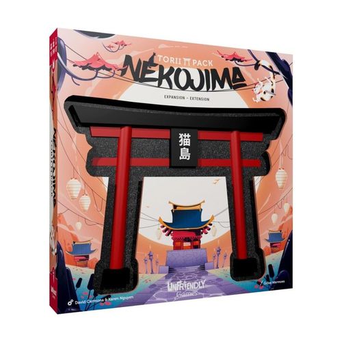 Blackrock Games Nekojima Torii Pack - Extension Pour Nekojima - Nécessite Le Jeu De Base - Jeu De Dextérité - Unfriendly Games