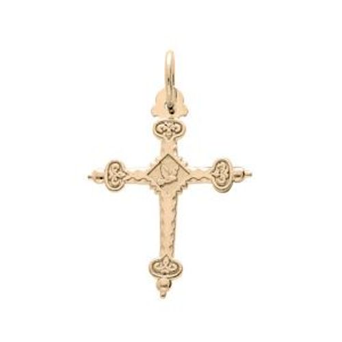 Pendentif Plaqué Or Croix De Savoie Moyen Modèle Dim 32 Mm X 25 Mm