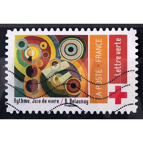 Croix Rouge 2020 - Robert Delaunay - N° 8 (Très Joli N° 1870) Obl - France Année 2020 - Brn83 - N33584