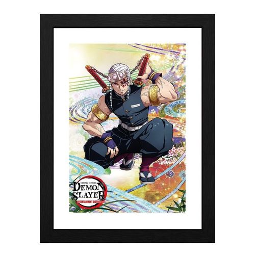Gb Eye - Demon Slayer Tirage Encadré Tengen