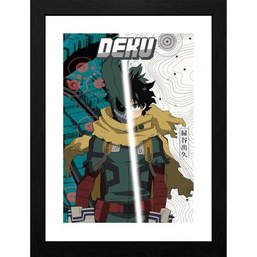 Gb Eye - My Hero Academia Tirage Encadré Dark Deku