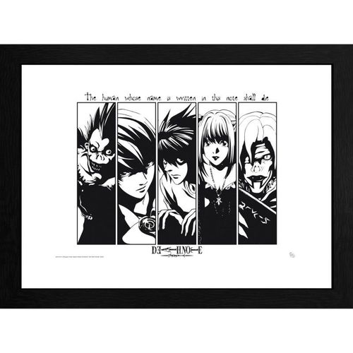 Gb Eye - Death Note Tirage Encadré Suspects