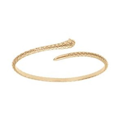 Bracelet Plaqué Or Jonc Serpent 56x45