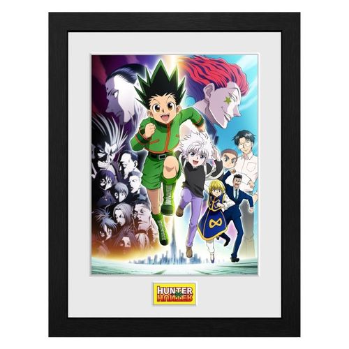 Gb Eye Ltd - Hunter X Hunter Tirage Encadré Key Art Course