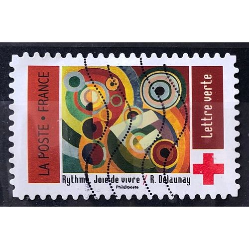 Croix Rouge 2020 - Robert Delaunay - N° 9 (Très Joli N° 1871) Obl - France Année 2020 - Brn83 - N33585