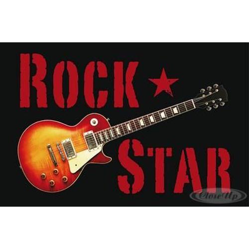 ROCK STAR TAPIS-BROSSE GUITARE