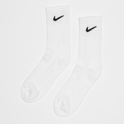 Nike 3 Pack - Everyday Cushioned Training Crew Socks Unisex Chaussettes Blanc Taille 39-42 Vêtements