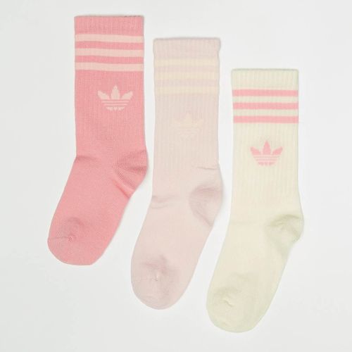 Adidas Originals Chaussettes Crew Adicolor (3 Pack) Unisex Multicolore Taille 25-27 Vêtements