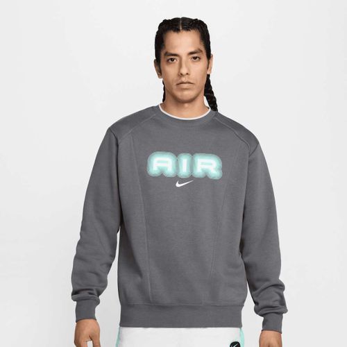 Nike Sportswear Air Fleece Crew Homme Hoodies & Sweatshirts Gris Taille Xxl Vêtements