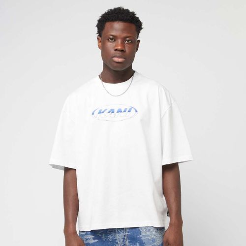 Karl Kani Woven Signature Chrome Logo Crop Tee Homme T-Shirts & Polos Blanc Taille S Vêtements