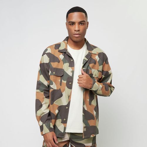 Dickies Camo Canvas Work Shirt Homme Chemisettes Camouflage Taille L Vêtements