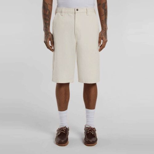 Dickies Madison Denim Short Homme Shorts Beige Taille 28 Vêtements