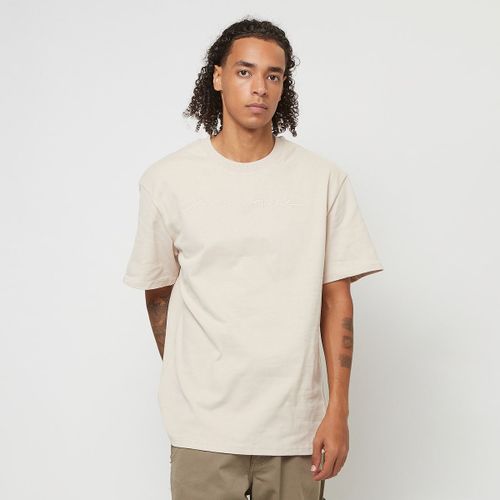 Karl Kani Autograph Heavy Jersey Boxy Tee Homme T-Shirts & Polos Beige Taille L Vêtements