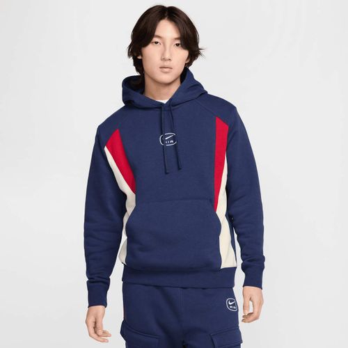 Nike Sportswear Swoosh Air Fleece Hoodie Homme Hoodies & Sweatshirts Bleu Taille Xxl Vêtements