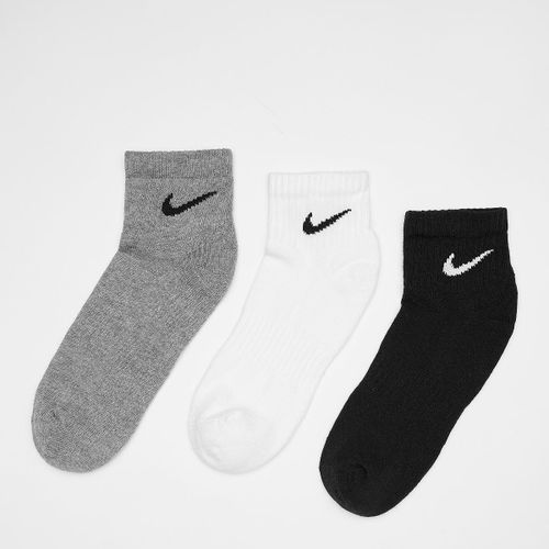 Nike 3 Pack - Everyday Cushioned Training Ankle Socks Unisex Chaussettes Multicolore Taille 38-42 Vêtements