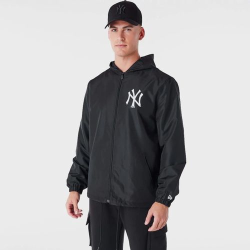 New Era Mlb Coaches' Jacket York Yankees Homme Coupe-Vents Noir Taille Xl Vêtements