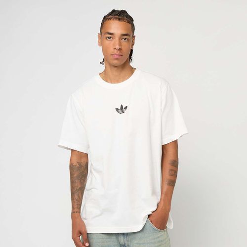 Adidas Originals Floating Trefoil Tee Homme Hoodies & Sweatshirts Blanc Taille L Vêtements