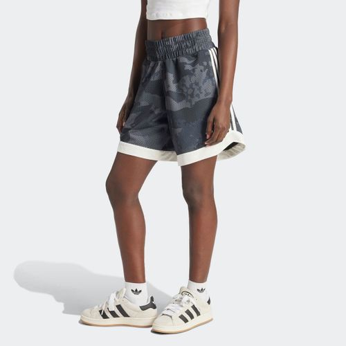 Adidas Originals Short Mesh Basketball Femme Shorts Sport Gris Taille Xs Vêtements