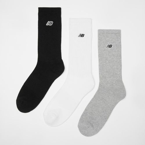 New Balance 3 Pack - Essential Cushioned Crew Socks Unisex Chaussettes Multicolore Taille 43-46 Vêtements