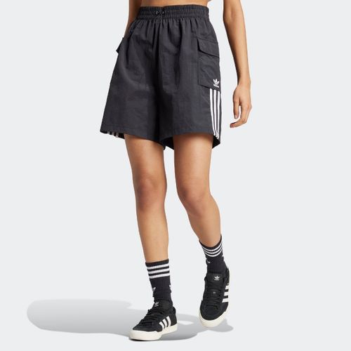 Adidas Originals Short 3-Stripes Cargo Summer Glow Femme Shorts Noir Taille Xs Vêtements