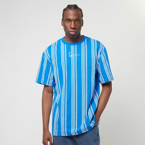 Karl Kani Small Signature Striped Tee Homme T-Shirts & Polos Bleu Taille L Vêtements