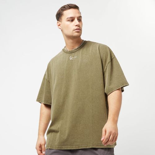 Karl Kani Small Signature Heavy Jersey Washed Boxy Tee Homme T-Shirts & Polos Vert Taille Xs Vêtements