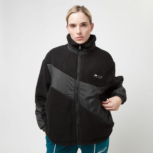 Pegador Teddy Fabric Mix Jacket Femme Vestes De Mi-Saison Noir Taille M Vêtements