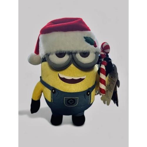 Peluche Minion Noël Bob 25 Cm