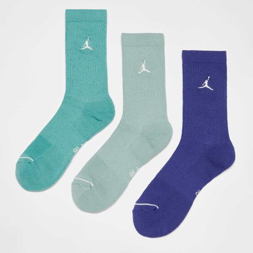 Jordan 3 Pack - Everyday Max Crew Unisex Chaussettes Bleu Taille 42-46 Vêtements