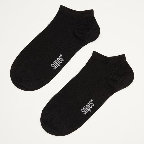 Snipes 3 Pack - No Show Unisex Chaussettes Noir Taille 39-42 Vêtements