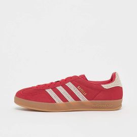 Chaussures Adidas Originals Sneaker Gazelle Indoor W Rouge