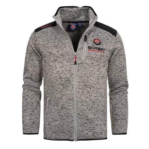 Polaire Gris/Noir Homme Geographical Norway Tavid Men