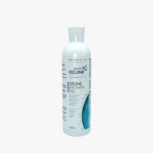 Activozone Gel Douche À L'ozone 500 Ml, Avec Des Huiles Ozonées Et Des Tensioactifs À Base D'acides Aminés, D'avoine Et D'huiles Essentielles De Bergamote Et De Lavande 