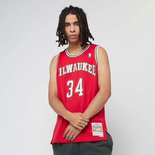 Mitchell & Ness Giannis Antetokounmpo Nba Milwaukee Bucks 2014/15 Swingman Jersey Homme Maillots Rouge Taille S Vêtements